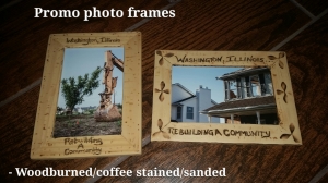 Jen Marek Photography; Handmade Woodburned Photo Frames